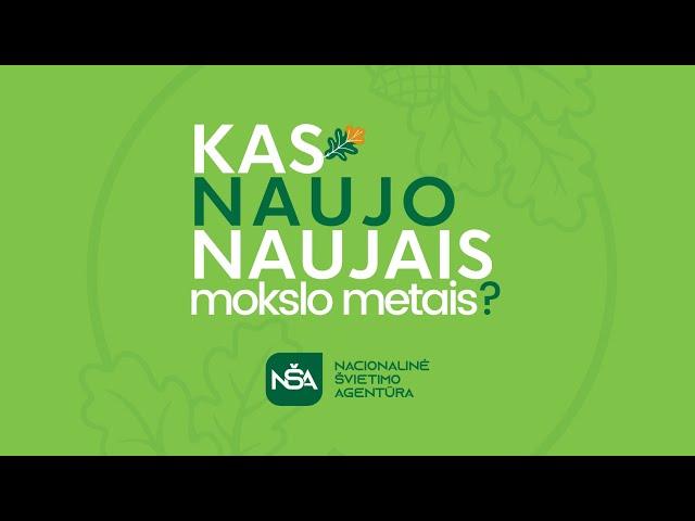  KAS NAUJO NAUJAIS MOKSLO METAIS | 2024