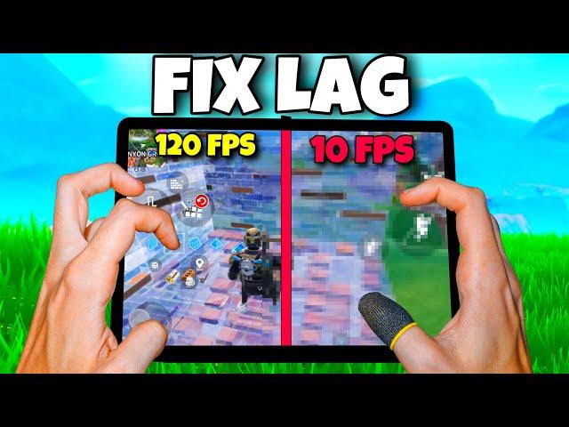 How To Fix LAG & FPS In Fortnite Mobile
