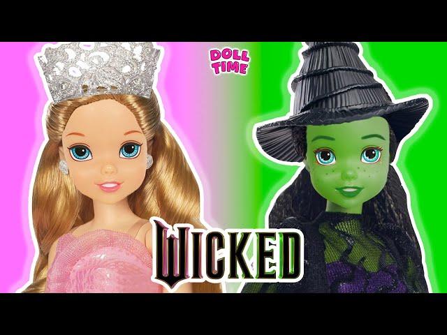 WICKED! Elsie and Annie help Elphaba and Glinda