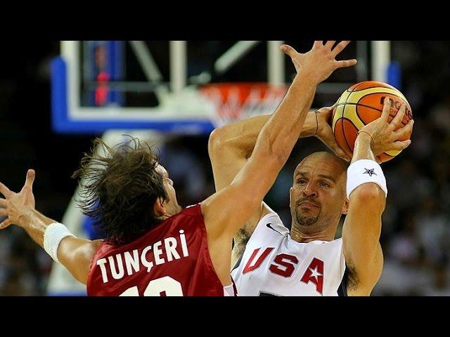 Turkey vs USA 2008 Olympics Men's Basketball Exhibition Match FULL GAME English