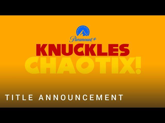 Knuckles Chaotix! "Title Announcement Trailer" (EDIT)