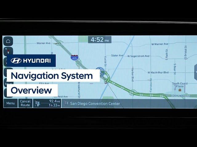 Navigation System Overview | Hyundai