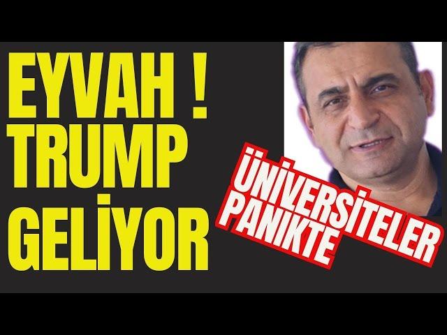 Trump Geliyor! Trump Gelmeden Ortalık Karıştı. Üniversiteler, Göçmenler Panikte