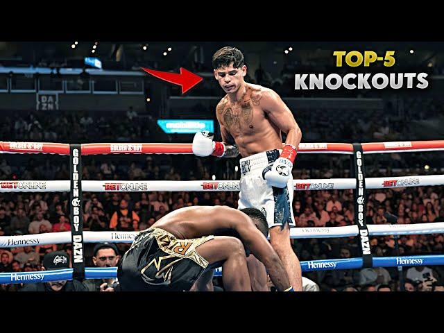 Ryan Garcia TOP 5 KNOCKOUTS HIGHLIGHTS | BOXING FULL FIGHT HD