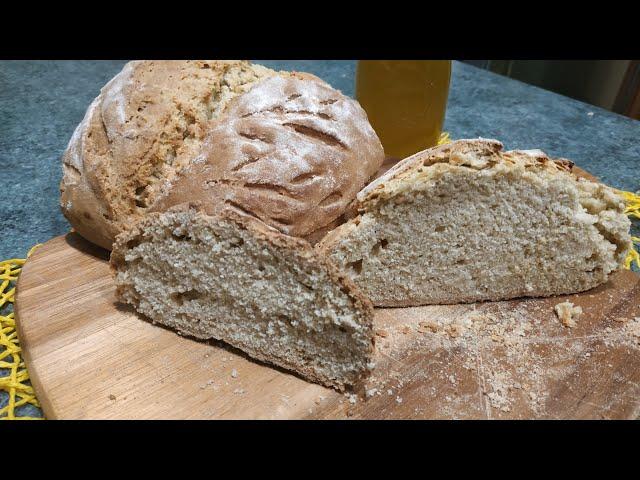 PANE SENZA LIEVITO \CON BICARBONATO DI SODIO E SUCCO DI LIMONE\RICETTA  BUONA FACILE E VELOCE