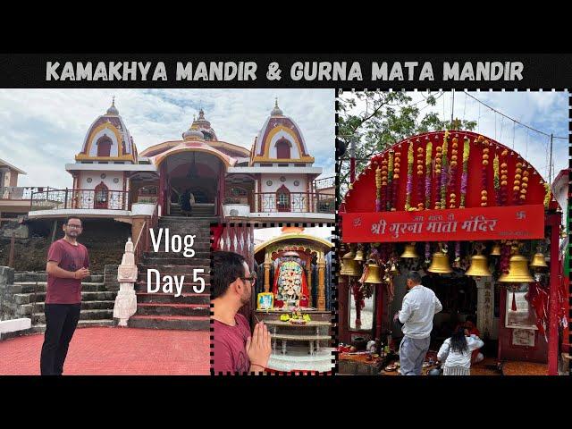 Kamakhya Mandir Aane Se Phele Barish Ne Kiya Pareshan || Gurna Mata Mandir || Himachal Se Aman Vlog