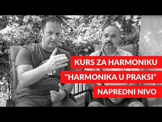 Najava kursa harmonike "Harmonika u praksi"