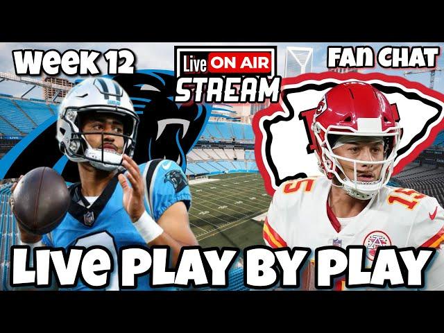 Kansas City Chiefs vs Carolina Panthers Live Stream NFL Week 12