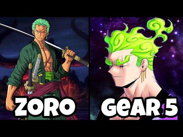 Strawhat Pirate Members in Gear 5 Form