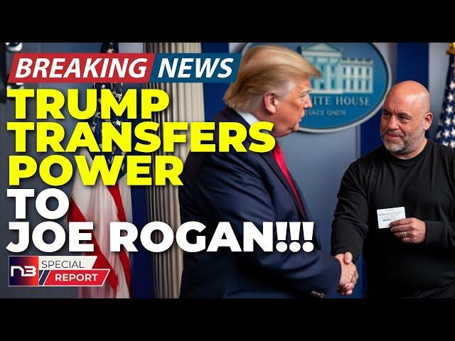 BREAKING: Trump's About To Give Joe Rogan Something The Deep State Has Secretly Controlled Forever