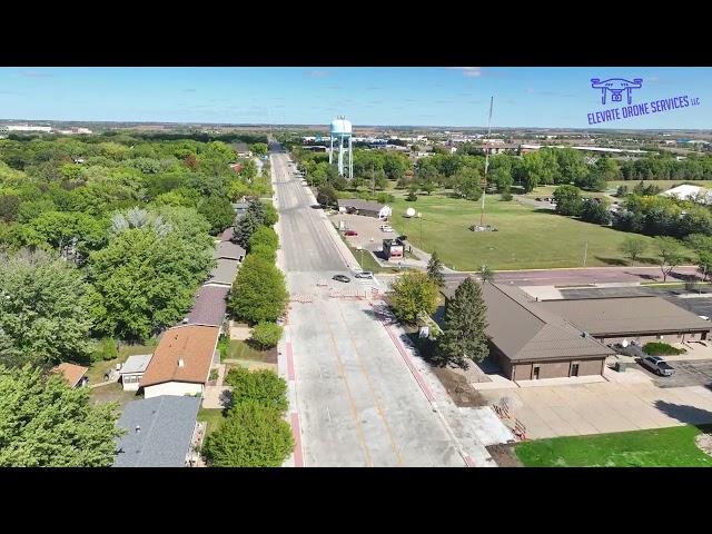 2023 22nd Ave Construction Aerial Progression (Brookings, SD)