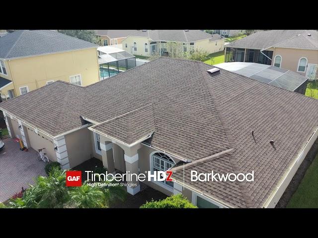 GAF Roofing | Timberline® HDZ™ Barkwood Shingles