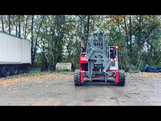 MOFFETT FORKLIFT WITH ROTATOR!!