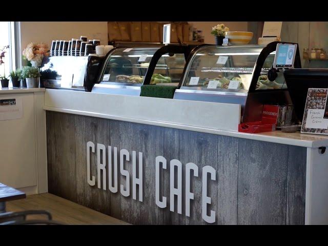 Inside Crush Cafe at Roar Fitness 247