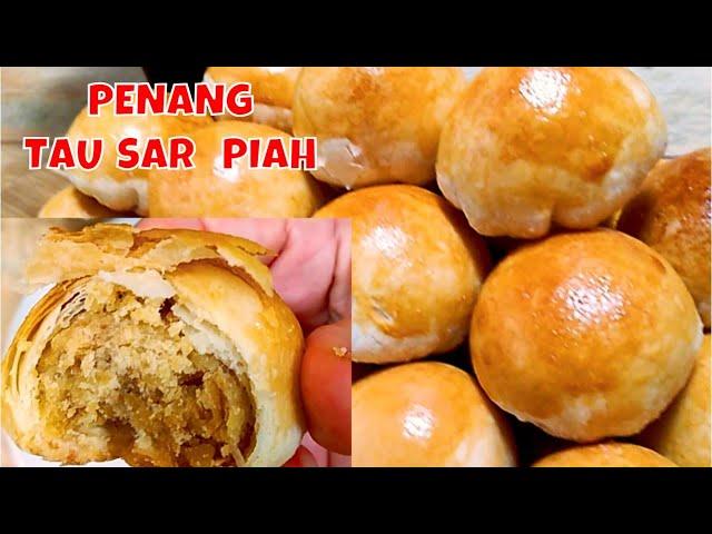 Penang Tau Sar Piah/Tambun Biscuits/Sweet and Savoury Mung Bean Paste Biscuits/Healthier Version