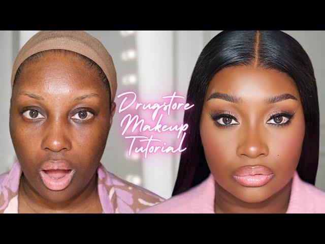 Full Face Drugstore Makeup Tutorial | Trying New and Viral Makeup