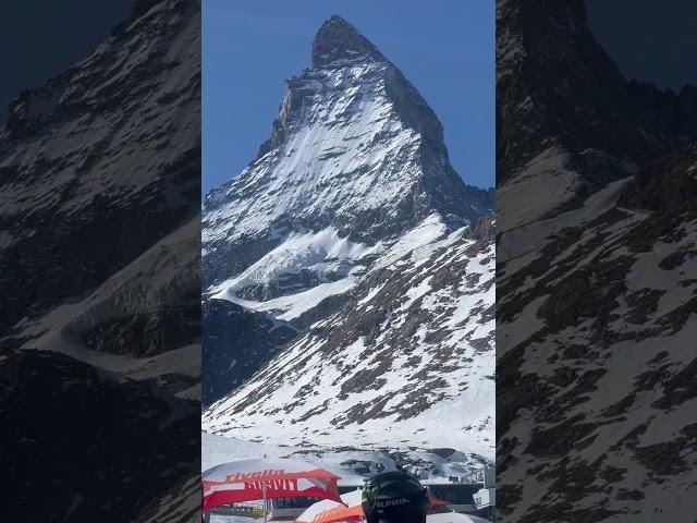 Nicest mountain in the world The Matterhorn #shorts #matterhorn #zermatt #nicest