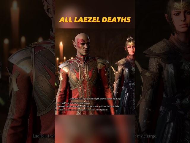 All Ways Lae'zel Can PERMANENTLY DIE in Baldur's Gate 3 :/