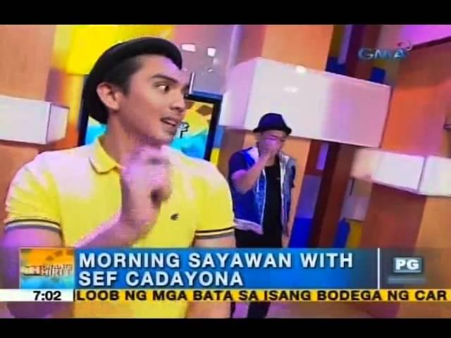 Sef Cadayona heats up the morning with his cool dance moves | Unang Hirit