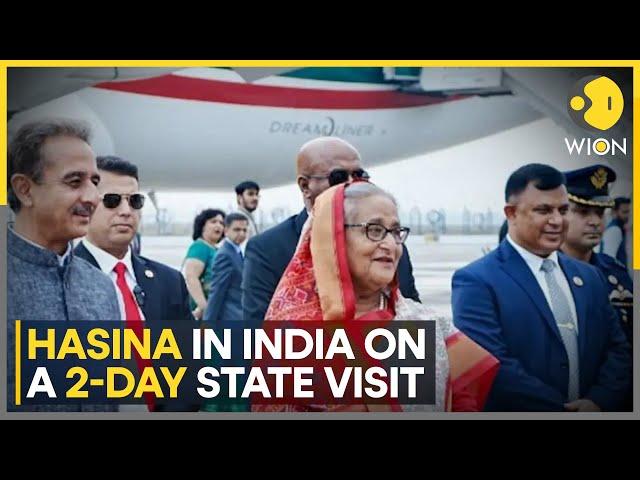 Sheikh Hasina Visits India: Bangladeshi PM Hasina to meet PM Modi, ink several pacts | WION