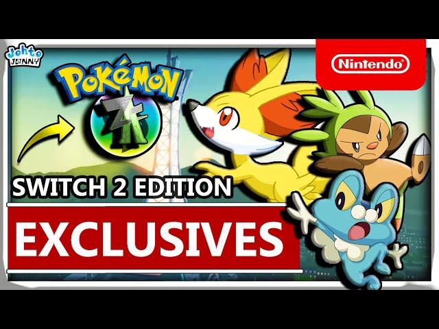 NEW: Switch 2 Edition EXCLUSIVES for Pokemon Legends Z-A