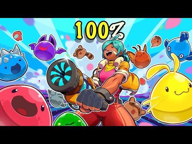 I Completed 100% Of Slime Rancher!! Here's What Happened....