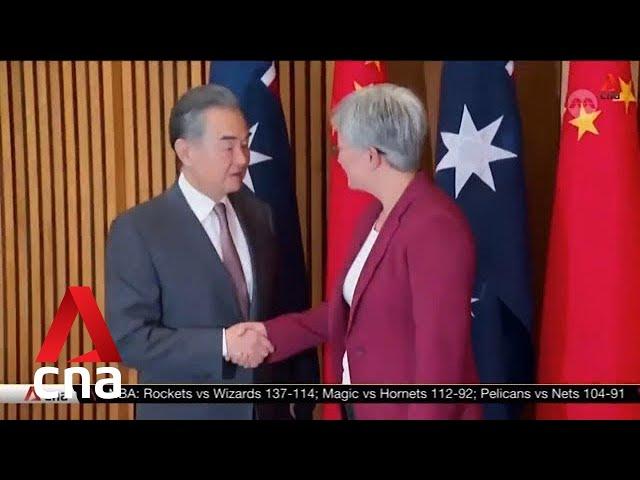 China's Wang Yi visits Australia as relations thaw