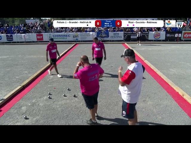 Web TV PPF TOUR 2023Supranational de Ville de Carcassonne Finale : RIZZI Diego  Vs Jean FELTAIN