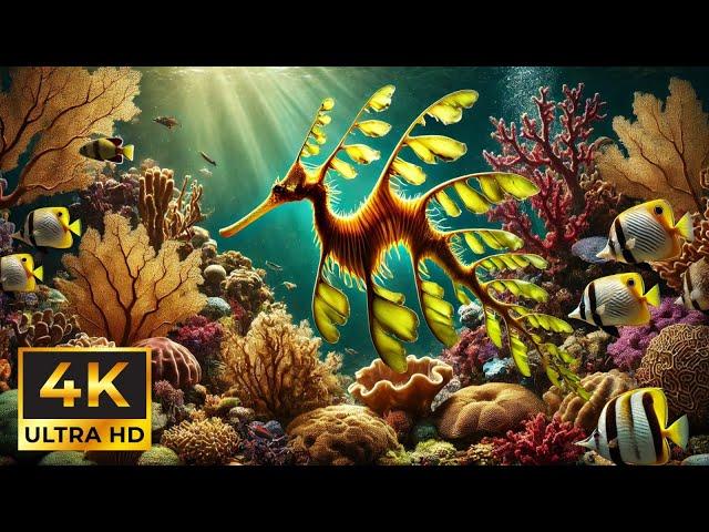 Reef Symphony 4K HDR • Relax with the Vibrant Life of the Sea