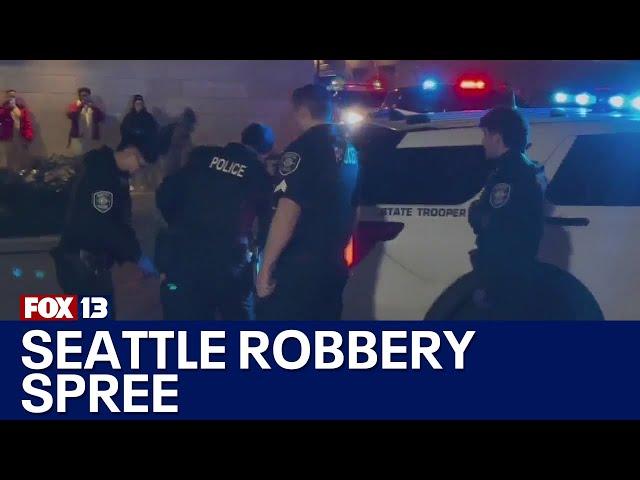 11-year-old among suspects arrested for string of armed robberies | FOX 13 Seattle