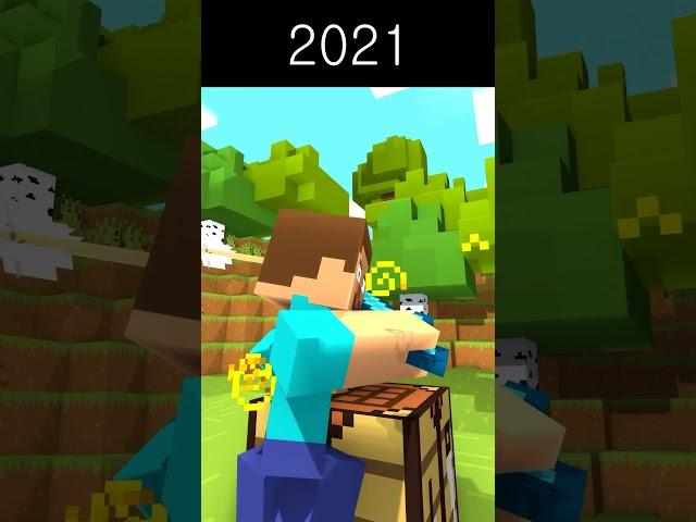 Evolution of Hardcore Mode - Minecraft Animation