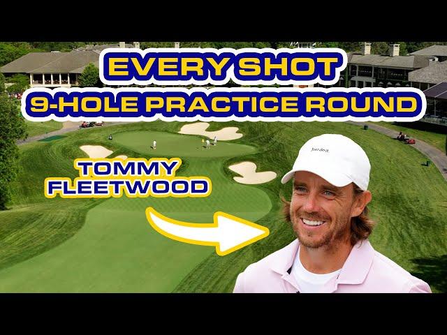 Tommy Fleetwood's 9-Hole Practice Round At Memorial (PGA Tour) | TaylorMade Golf