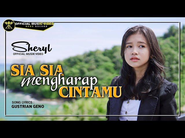 SIA SIA MENGHARAPKAN CINTAMU - SHERYL ( Official Music Video) Tidakkah Kau Rasakan Getaran Cinta