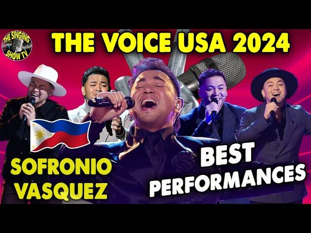 The Voice USA 2024 Champion Sofronio Vasquez Best Performances | Blinds to Finale | The Singing Show