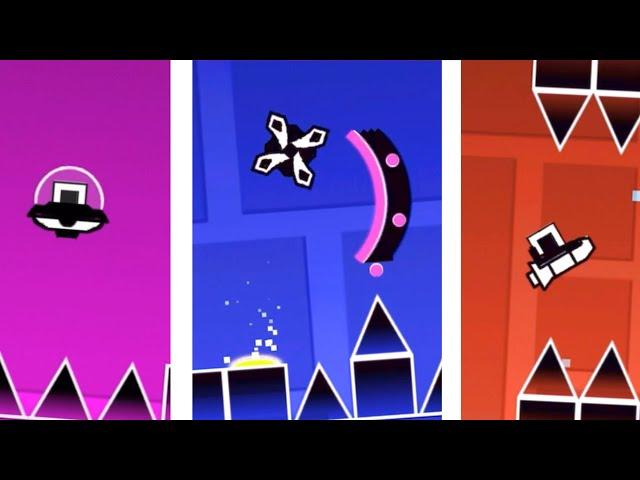 Geometry Dash Recreated In Geometry Dash! “Geometry Dash” by GDvesuvius.