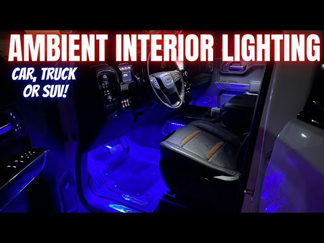 Watch This BEFORE Choosing LED AMBIENT INTERIOR Lighting Mod for your Car or Truck