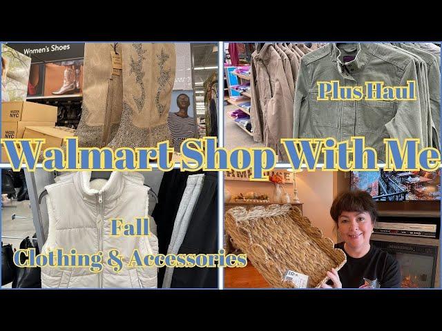 SHOP WITH ME AT WALMART FOR EVERYTHING FALL  CLOTHING & SHOES  PART 2