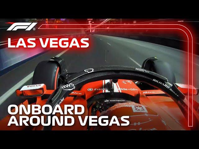 Onboard Around Las Vegas with Charles Leclerc | 2023 Las Vegas Grand Prix