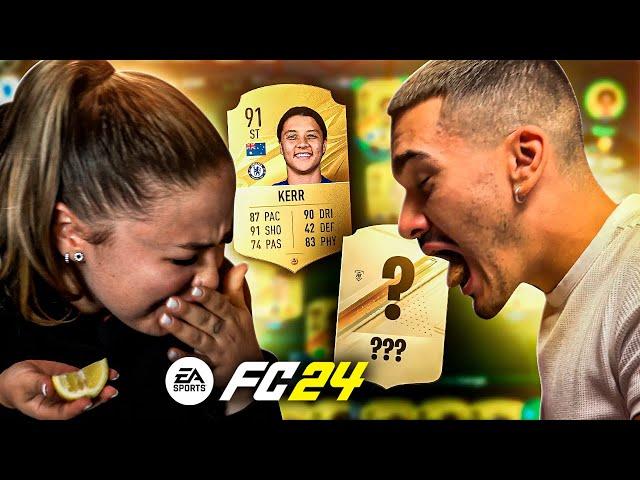 EA SPORTS FC 24 | PACK OPENING COM DESAFIOS | C\NAMORADA