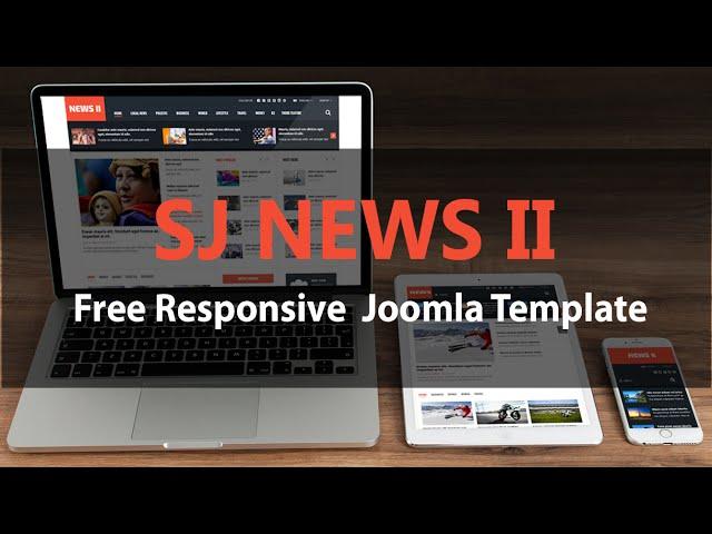 Quick Tour: Sj NEWS II - Free Responsive Joomla Template