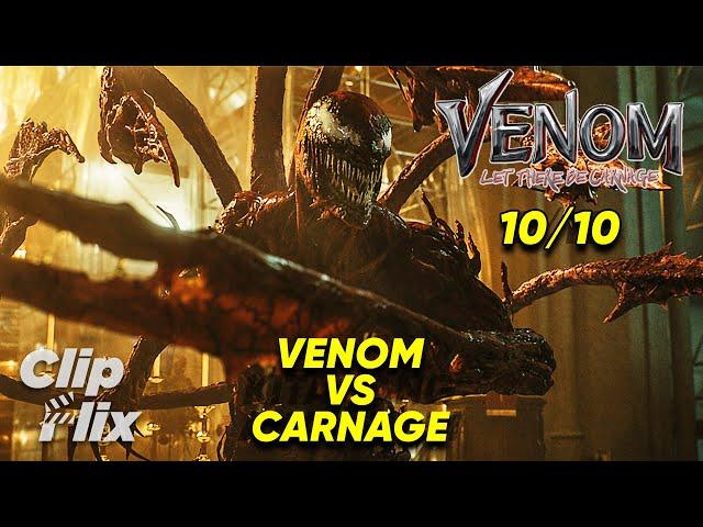 Venom: Let There Be Carnage (10/10) | Venom VS Carnage | Tom Hardy, Woody Harrelson | ClipFlix