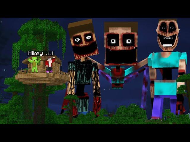 MAIZEN : JJ and Mikey Found Biggest Mimics Dwellers Story - Minecraft Animation JJ & Mikey