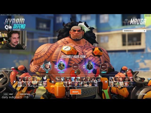 20K DMG! NEW HERO OW 2 MAUGA GAMEPLAY! YEATLE MAUGA GAMEPLAY OVERWATCH 2