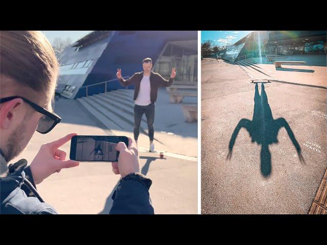 EASY PANORAMA MODE SMARTPHONE PHOTOGRAPHY TRICK #shorts