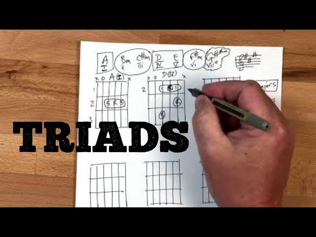 Effortless Melody With Triads - Wednesday Guitar Class