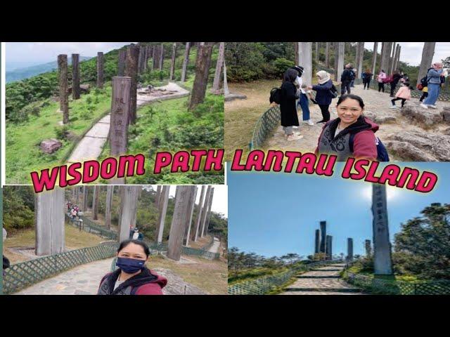 The Wisdom Path at Lantau Island Hongkong