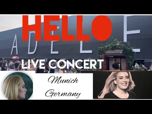 Hello - Adele Live Concert in Munich, Germany