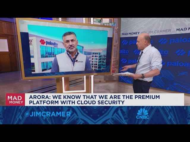 We are the premium platform with cloud security, says Palo Alto CEO Nikesh Arora