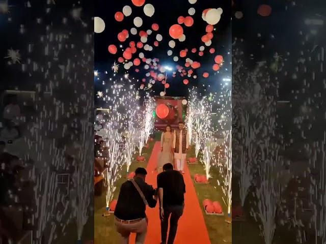 balloon blast | balloon entry | helium balloon entry #balloonblast #couple #entry #coupleentry