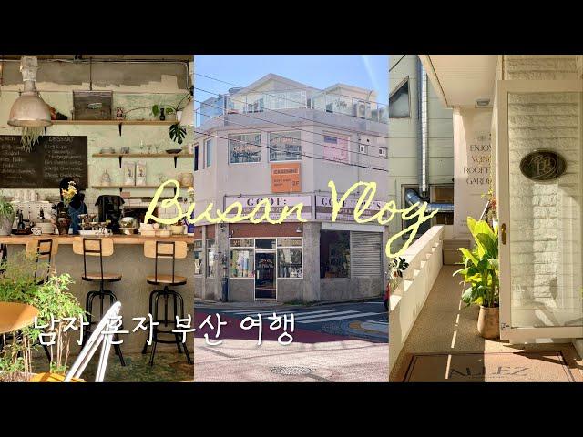 A Quiet Solo Trip to Busan  Jeonpo Cafe Hopping | Favorite Busan Restaurants | Korean Guy Vlog